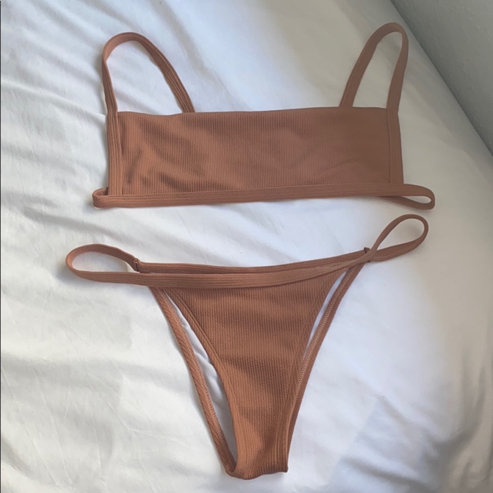 apricot bikini